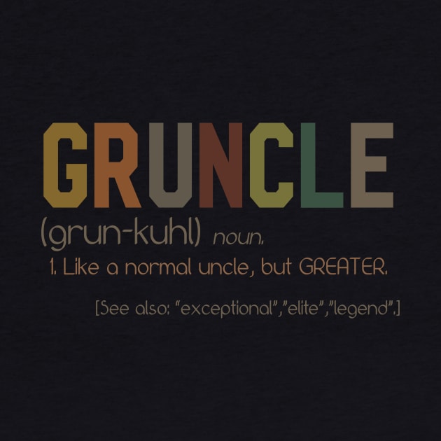 GRUNCLE noun by SomerGamez